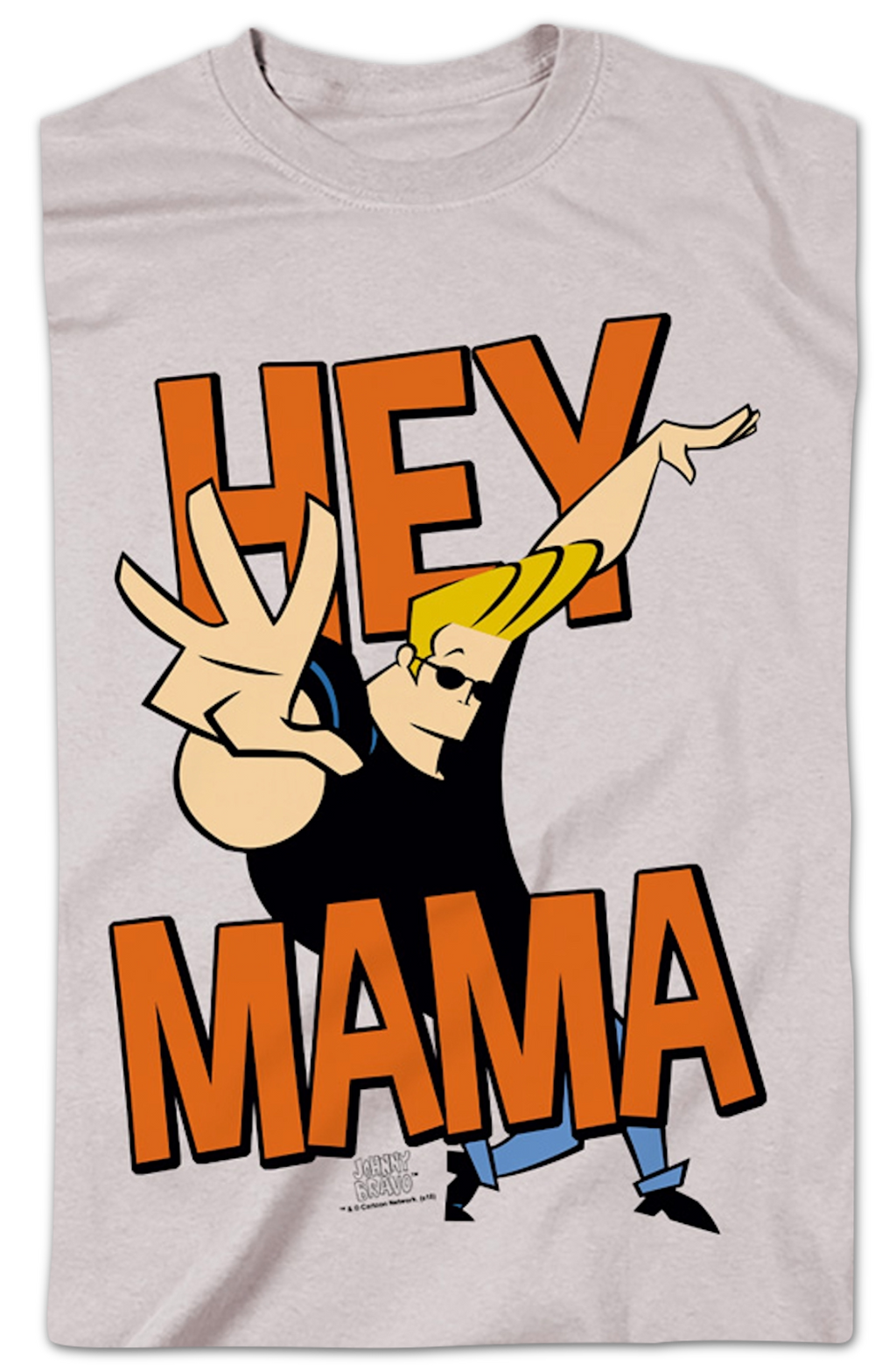 Hey Mama Johnny Bravo T-Shirt Hoodie, Sweatshirt | CiraTrend.com (Image 2)