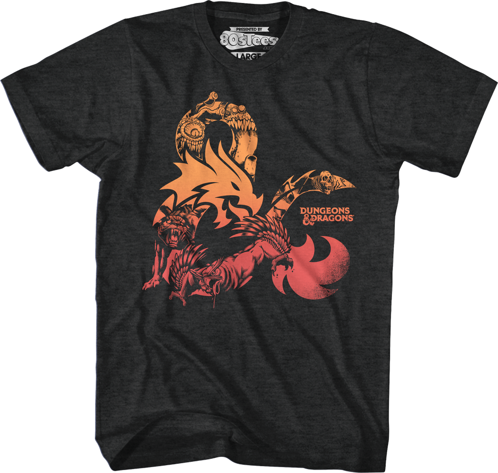 Hidden Monsters Logo Dungeons & Dragons T-Shirt Hoodie, Sweatshirt | CiraTrend.com (Image 1)