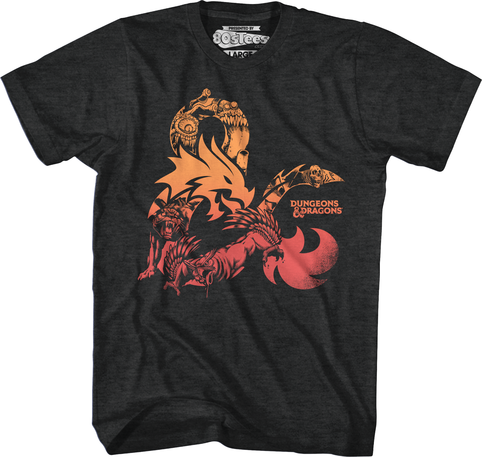 Hidden Monsters Logo Dungeons & Dragons T-Shirt Hoodie, Sweatshirt | CiraTrend.com (Image 1)