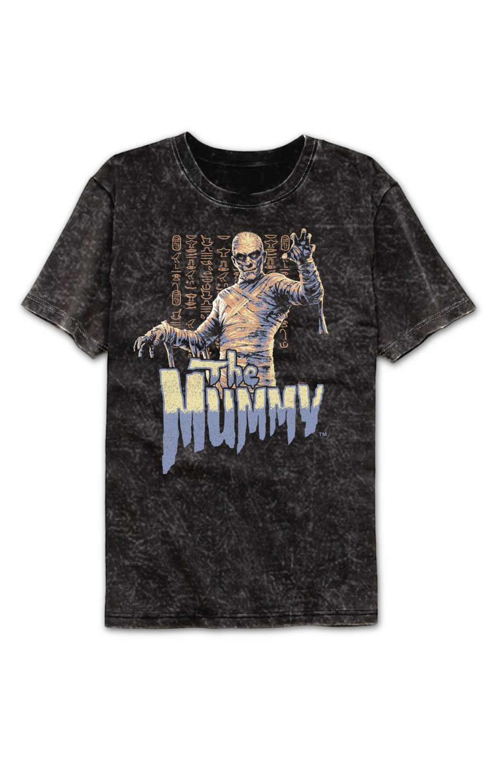 Hieroglyphs The Mummy Mineral Wash T-Shirt Hoodie, Sweatshirt | CiraTrend.com (Image 2)