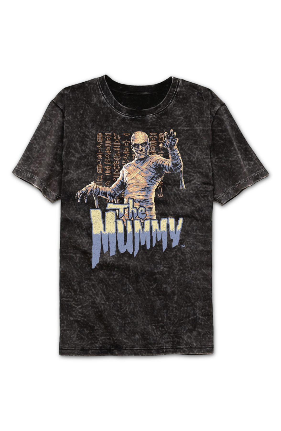 Hieroglyphs The Mummy Mineral Wash T-Shirt Hoodie, Sweatshirt | CiraTrend.com (Image 2)