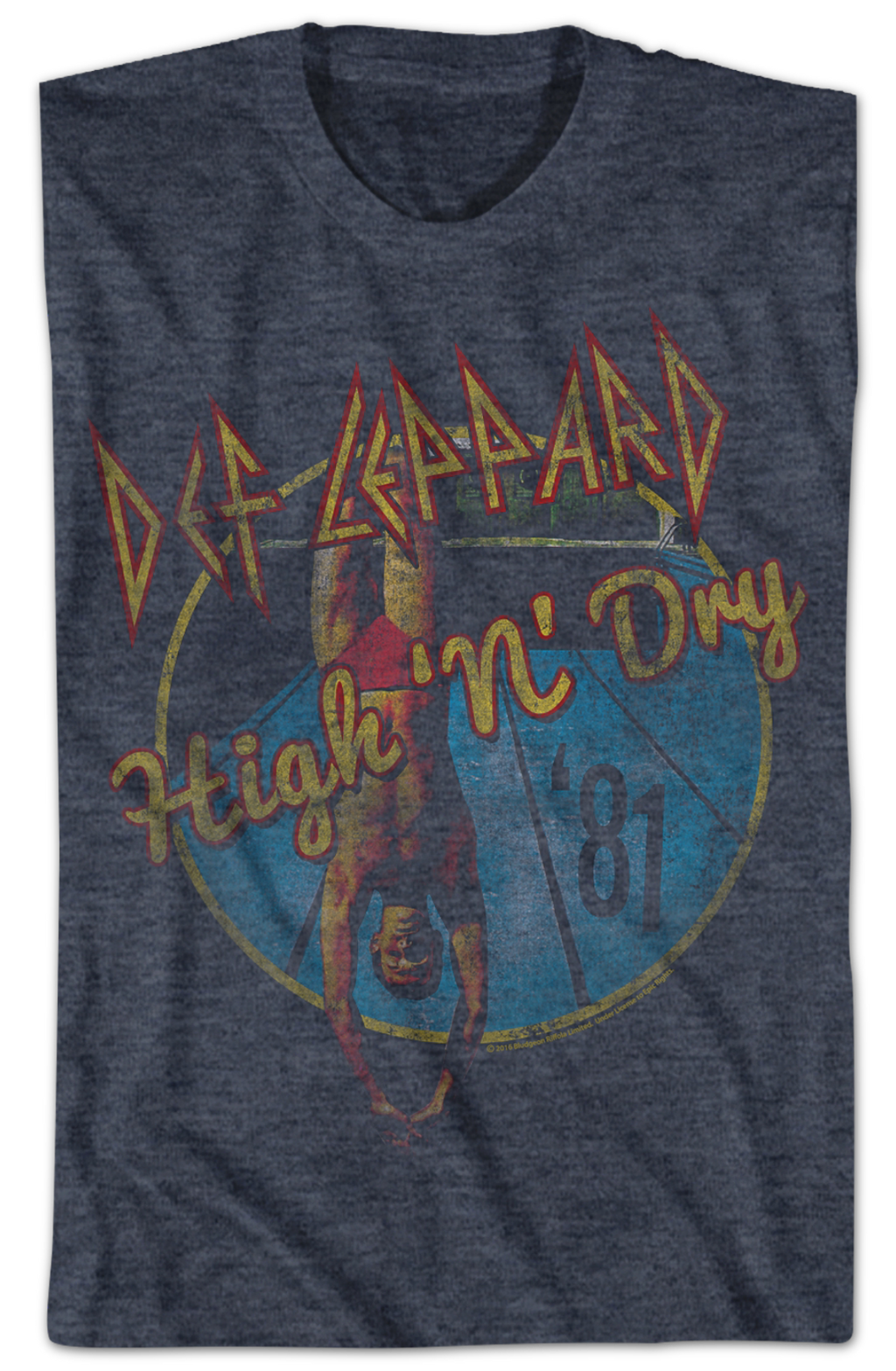 High 'n' Dry '81 Def Leppard T-Shirt Hoodie, Sweatshirt | CiraTrend.com (Image 2)