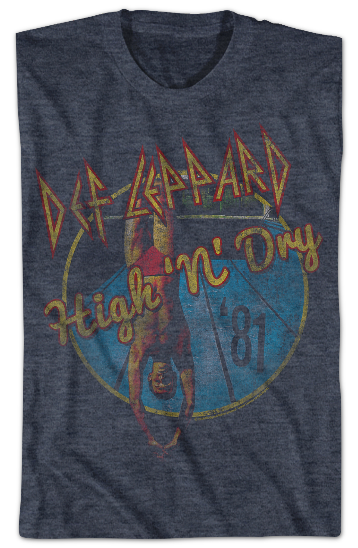 High 'n' Dry '81 Def Leppard T-Shirt Hoodie, Sweatshirt | CiraTrend.com (Image 2)