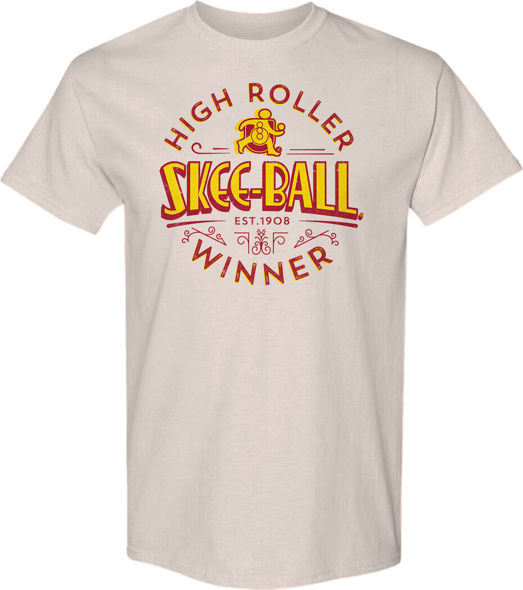 High Roller Winner Skee-Ball T-Shirt Hoodie, Sweatshirt | CiraTrend.com (Image 1)