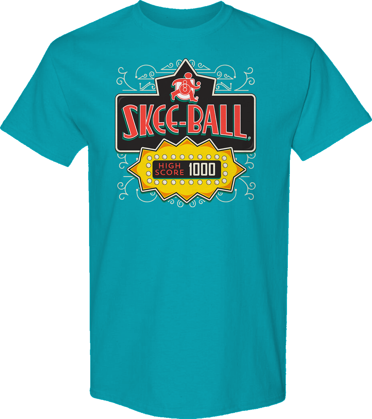 High Score Marquee Skee-Ball T-Shirt Hoodie, Sweatshirt | CiraTrend.com (Image 1)