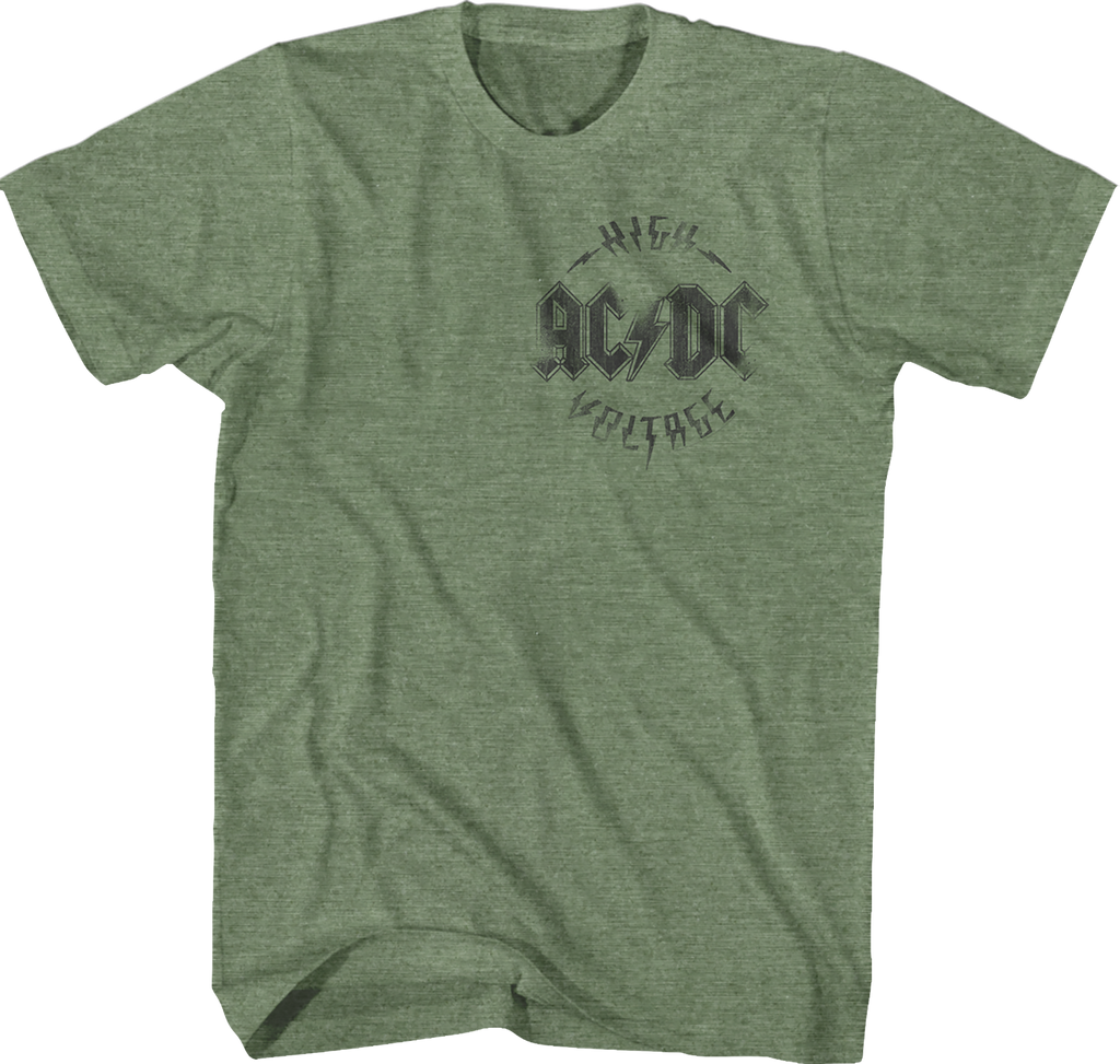 High Voltage European Tour ACDC Shirt Hoodie, Sweatshirt | CiraTrend.com (Image 1)