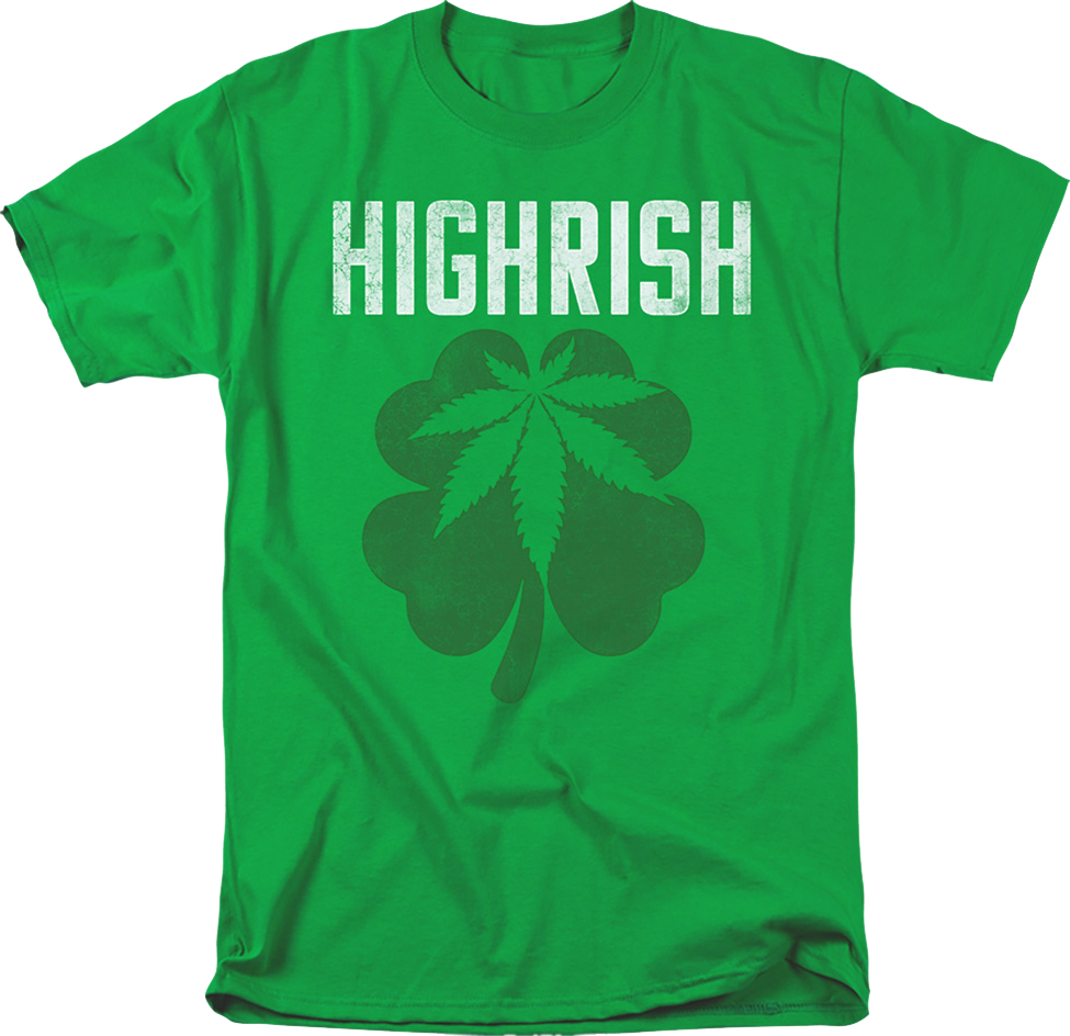 Highrish St. Patrick's Day T-Shirt Hoodie, Sweatshirt | CiraTrend.com (Image 1)