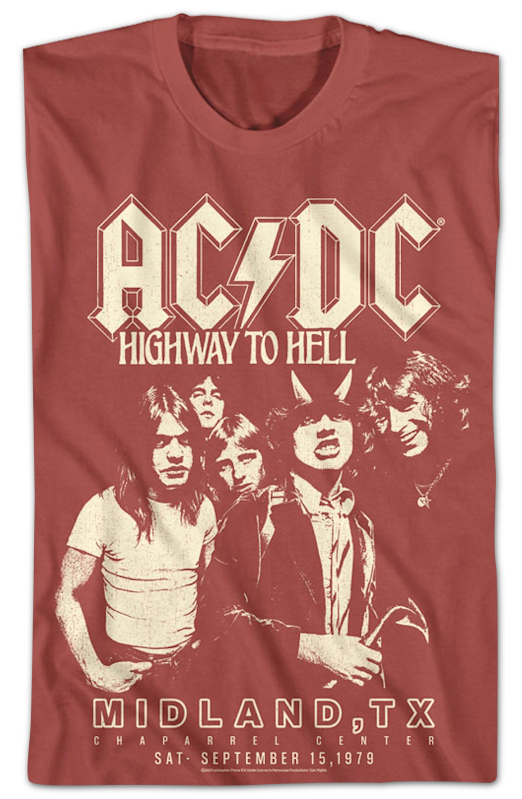 Highway To Hell Chaparrel Center ACDC T-Shirt Hoodie, Sweatshirt | CiraTrend.com (Image 2)