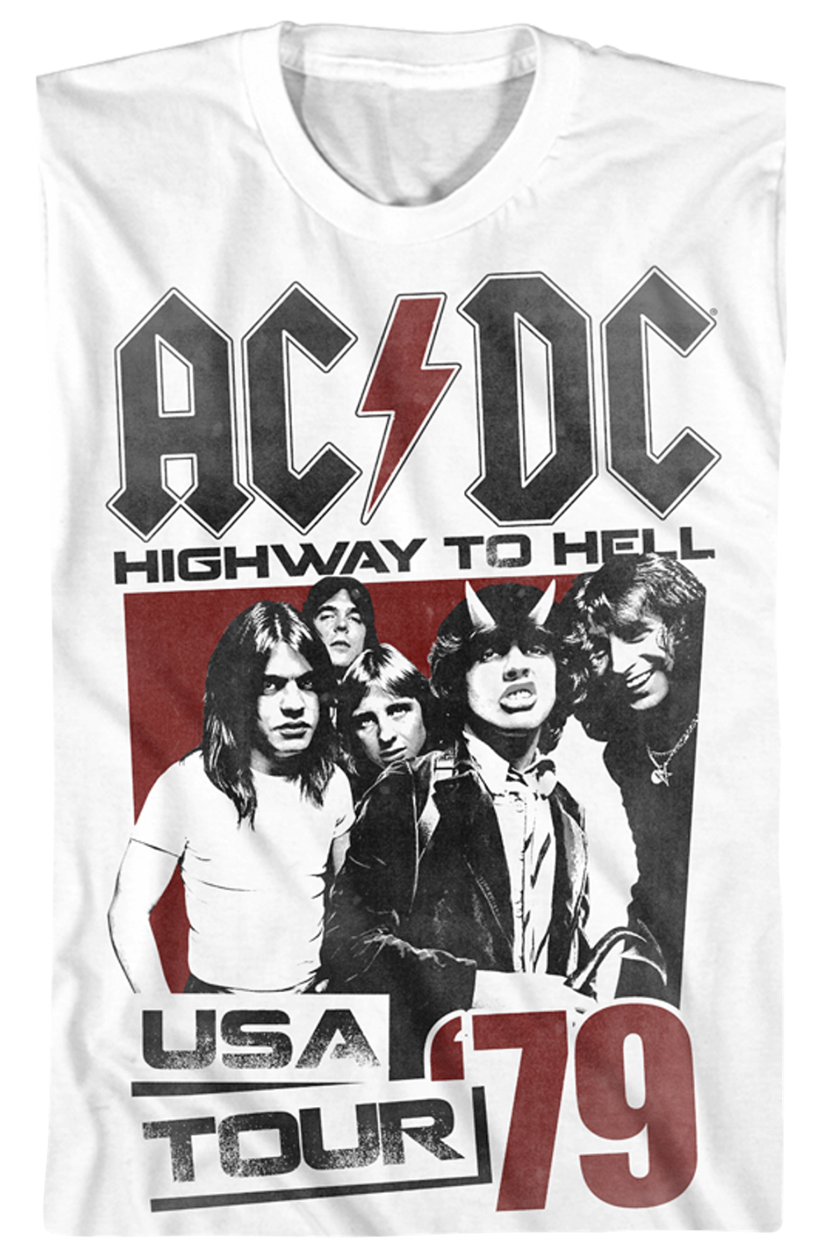 Highway To Hell USA Tour ACDC T-Shirt Hoodie, Sweatshirt | CiraTrend.com (Image 2)