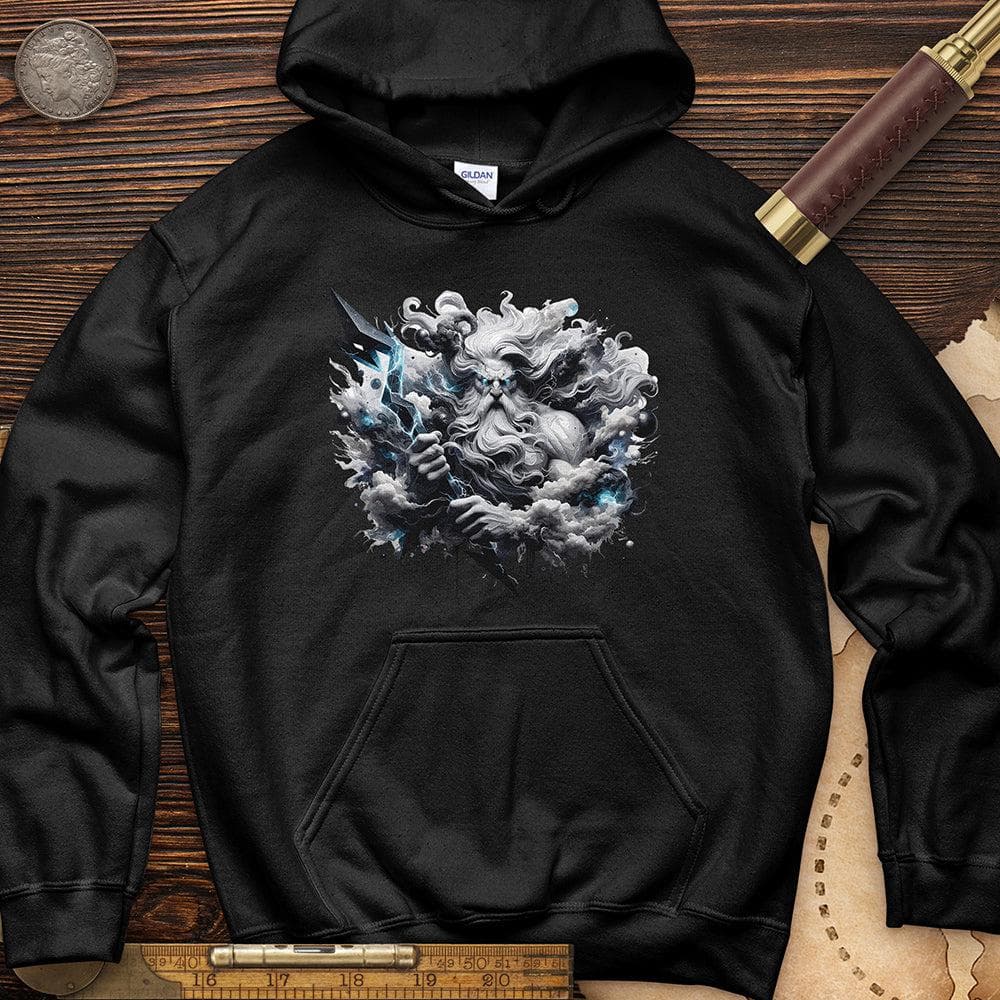 A Powerful Zeus Holding a Lightning Bolt Hoodie T-Shirts, Sweatshirt | CiraTrend.com (Image 2)