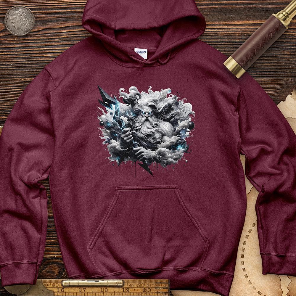 A Powerful Zeus Holding a Lightning Bolt Hoodie T-Shirts, Sweatshirt | CiraTrend.com (Image 4)