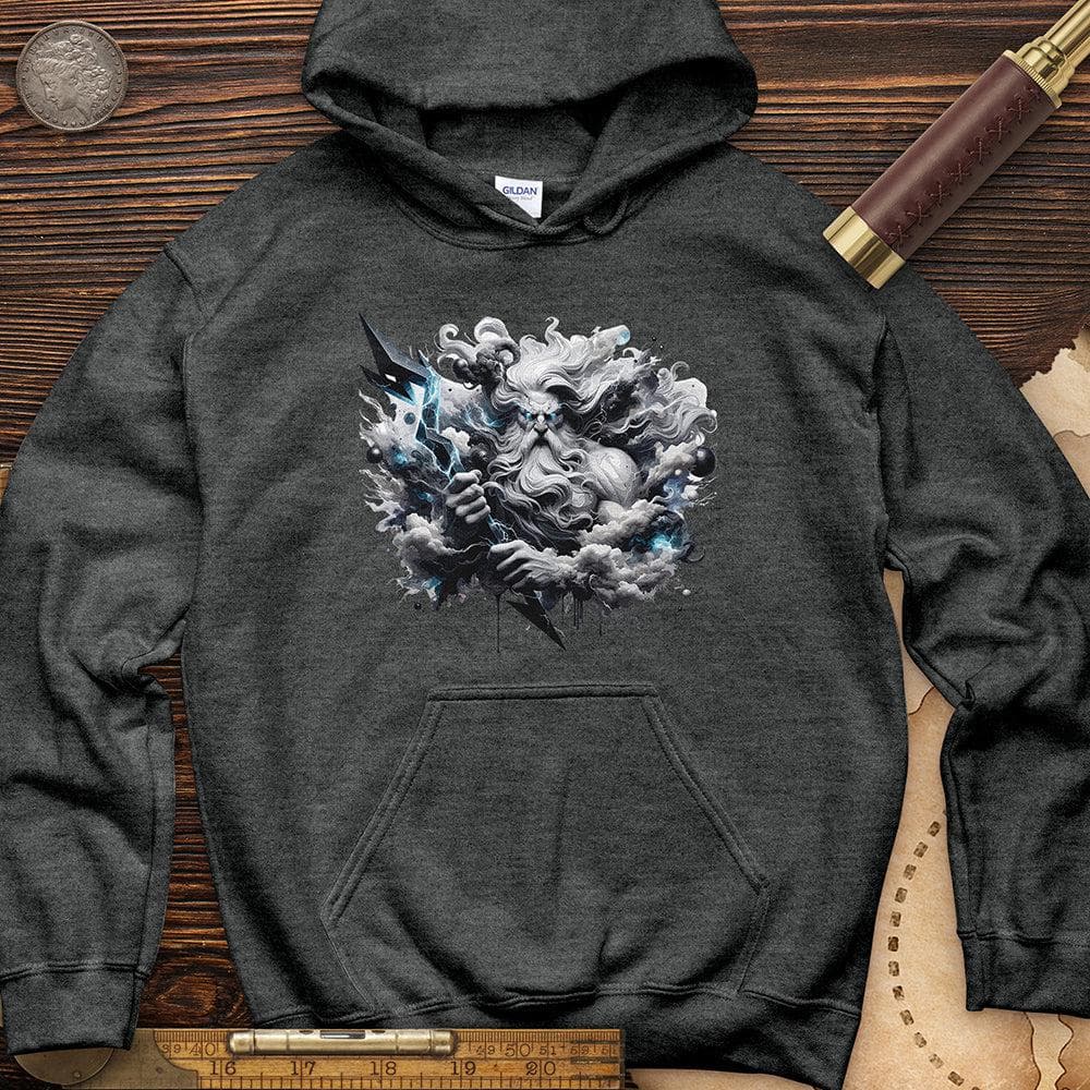 A Powerful Zeus Holding a Lightning Bolt Hoodie T-Shirts, Sweatshirt | CiraTrend.com (Image 3)