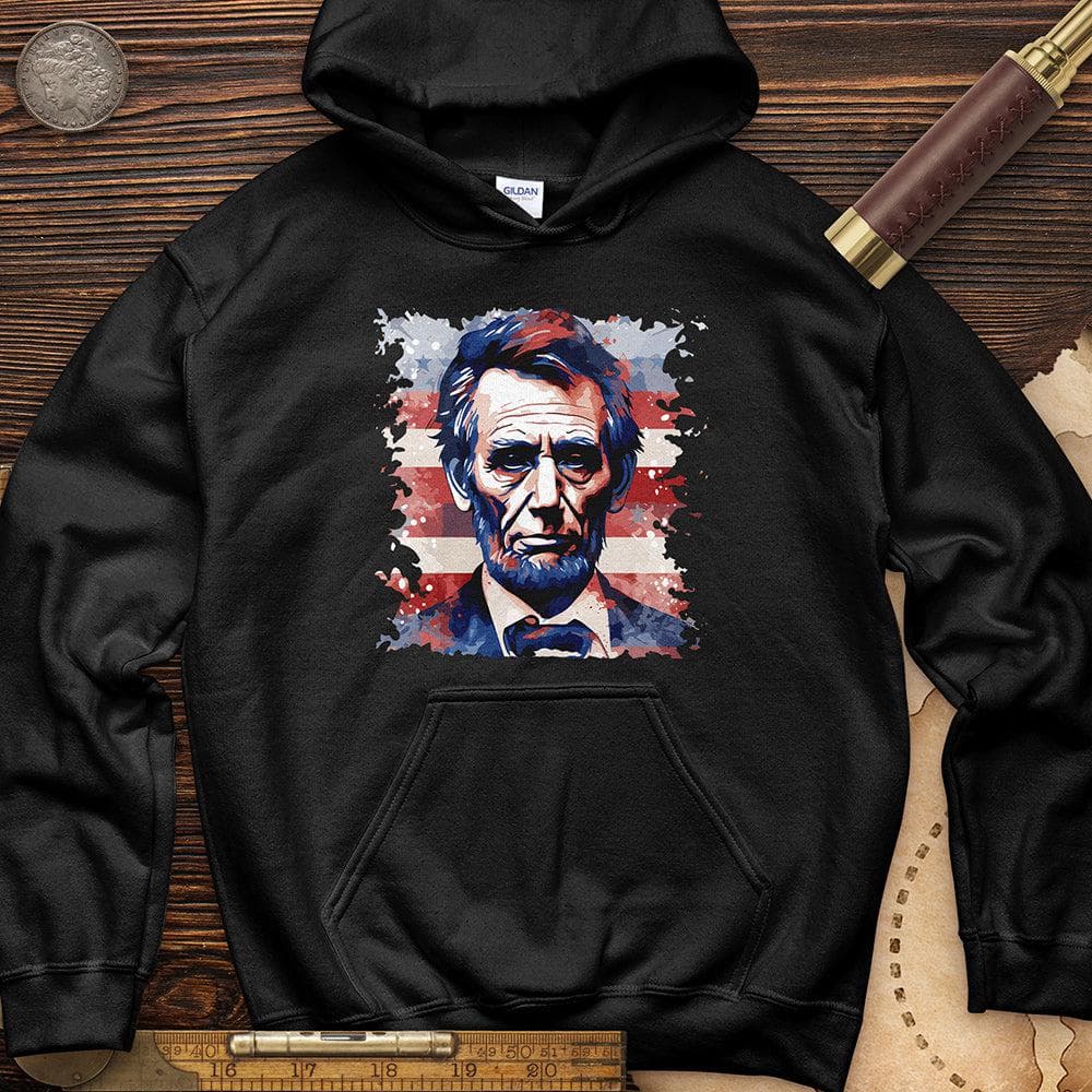 Abe Lincoln American Flag Art Hoodie T-Shirts, Sweatshirt | CiraTrend.com (Image 2)
