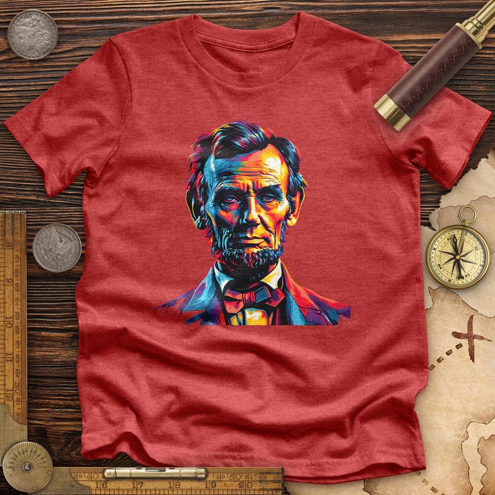 Abe Lincoln Vibrant Premium QualityTee T-Shirts, Hoodie, Sweatshirt | CiraTrend.com (Image 5)