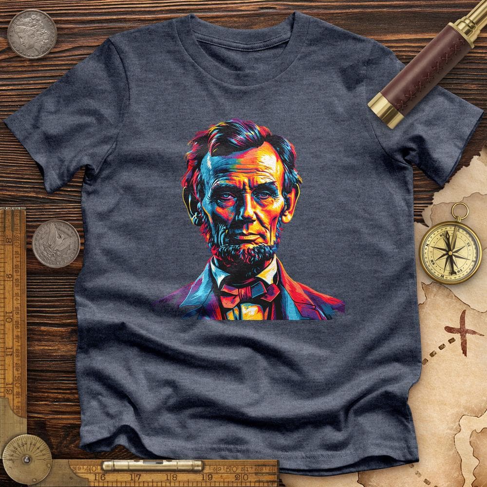 Abe Lincoln Vibrant Premium QualityTee T-Shirts, Hoodie, Sweatshirt | CiraTrend.com (Image 1)