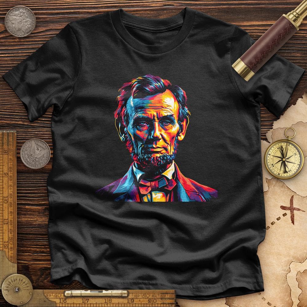 Abe Lincoln Vibrant Premium QualityTee T-Shirts, Hoodie, Sweatshirt | CiraTrend.com (Image 2)