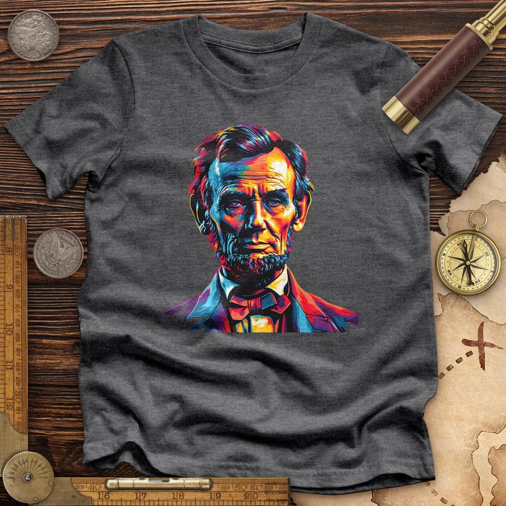 Abe Lincoln Vibrant Premium QualityTee T-Shirts, Hoodie, Sweatshirt | CiraTrend.com (Image 4)