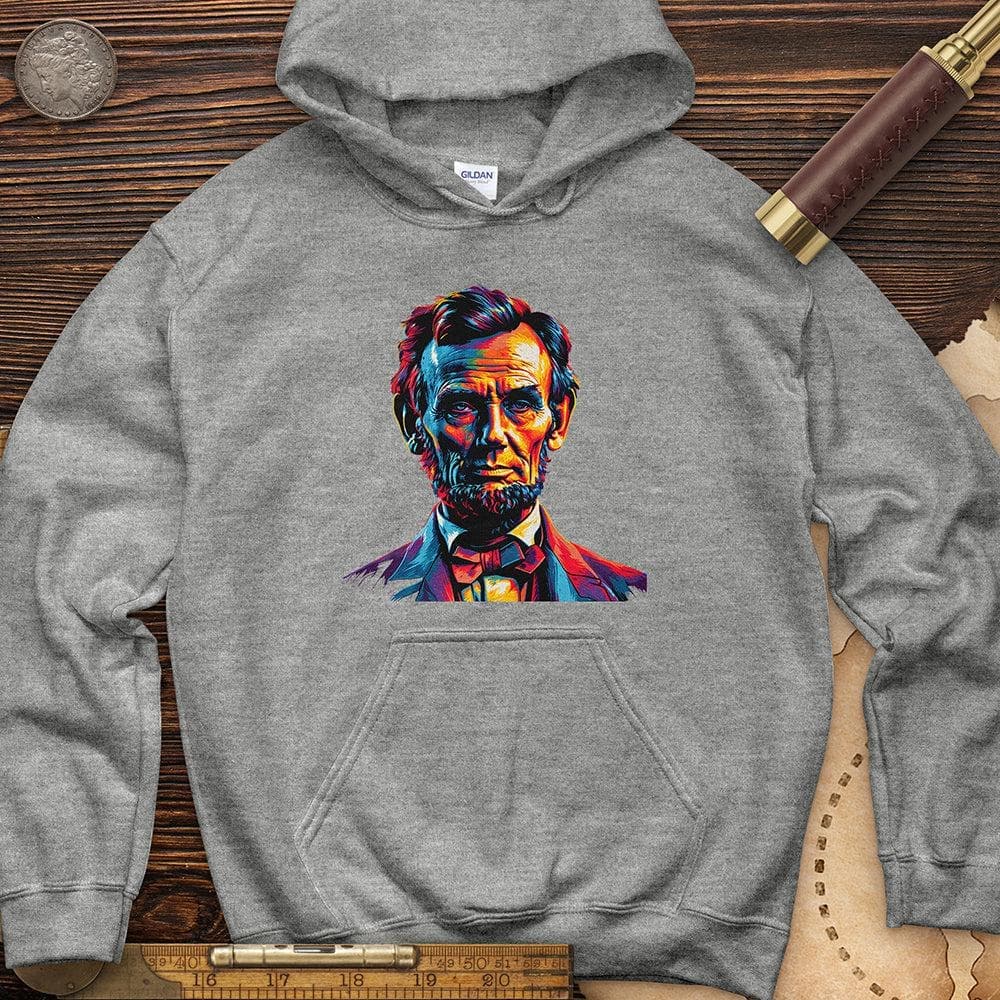 Abe Lincoln Vibrant Hoodie T-Shirts, Sweatshirt | CiraTrend.com (Image 4)