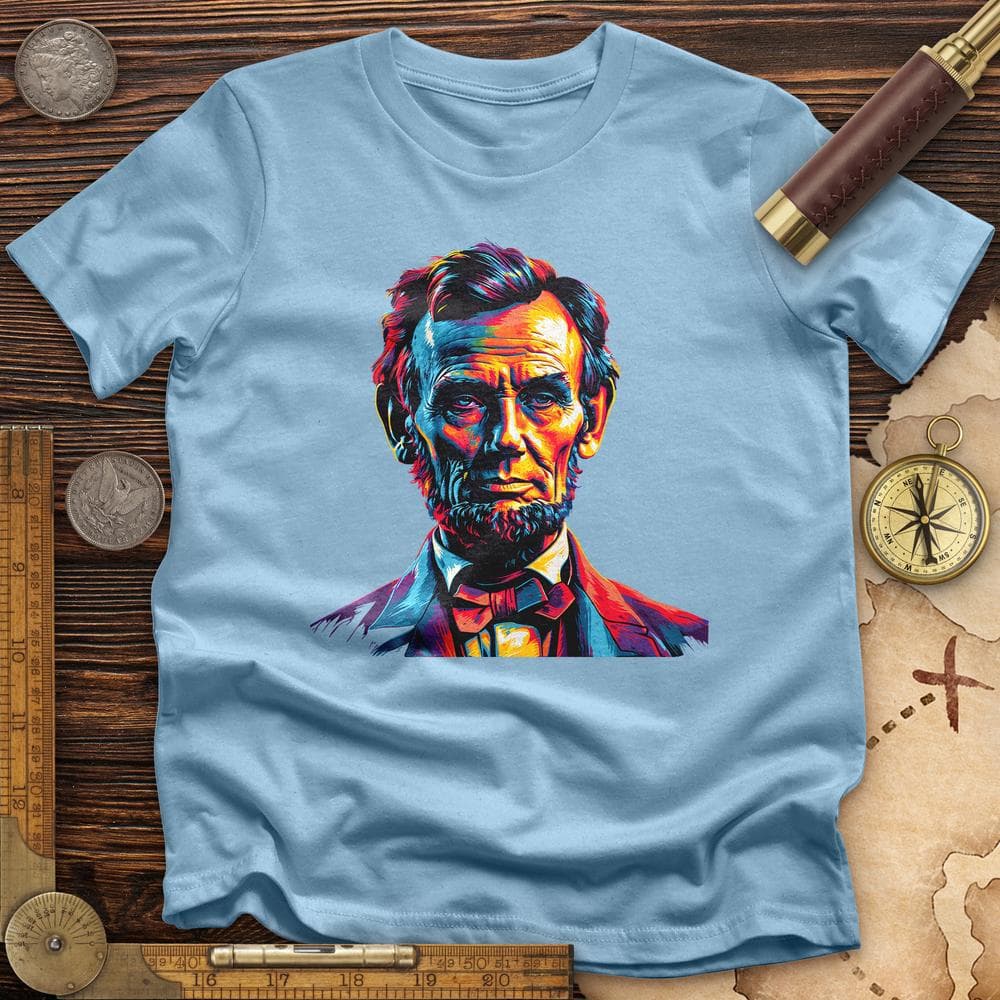 Abe Lincoln Vibrant T-Shirt Hoodie, Sweatshirt | CiraTrend.com (Image 5)