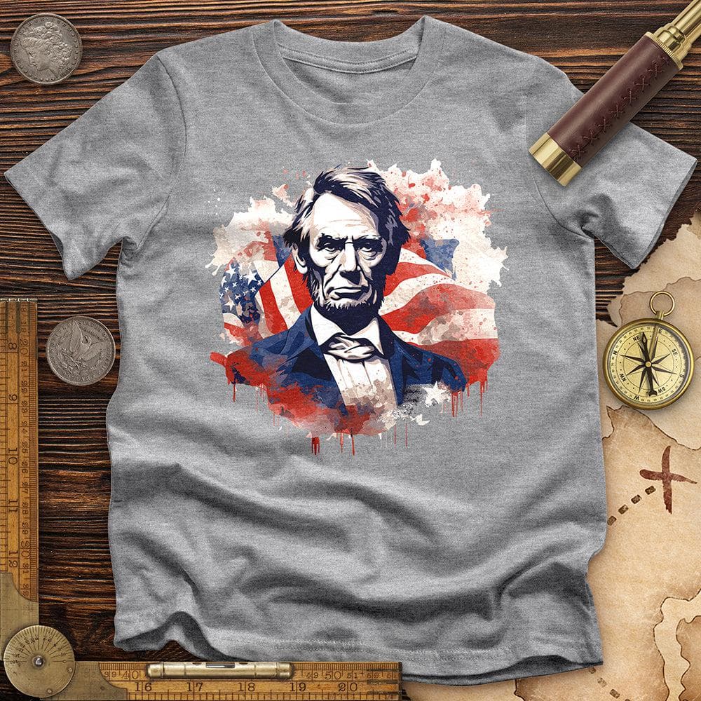 Abraham Lincoln Premium Quality Tee Hoodie, Sweatshirt | CiraTrend.com (Image 1)