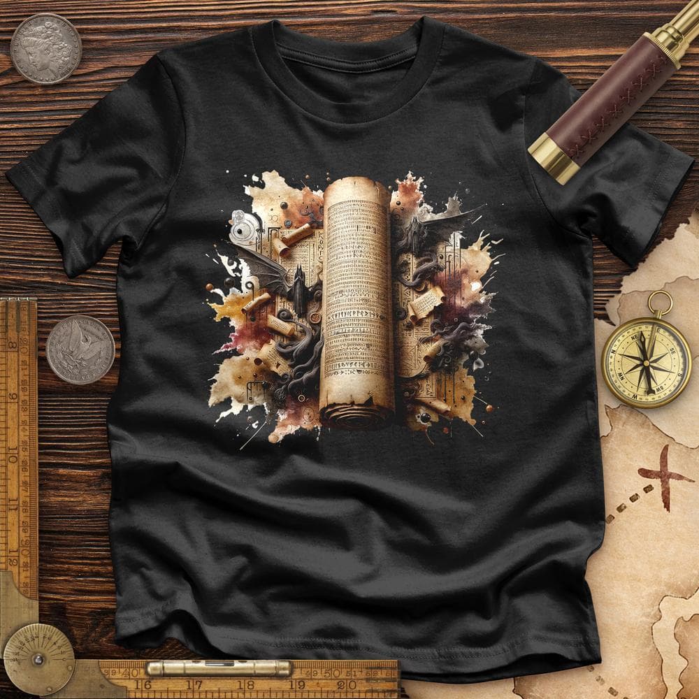 Aged Parchment Scroll Premium QualityTee T-Shirts, Hoodie, Sweatshirt | CiraTrend.com (Image 2)