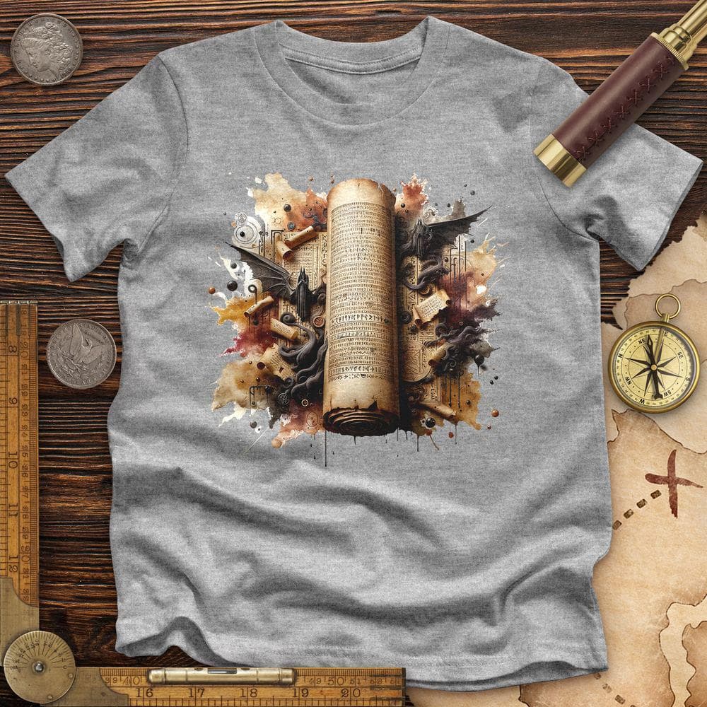 Aged Parchment Scroll Premium QualityTee T-Shirts, Hoodie, Sweatshirt | CiraTrend.com (Image 3)