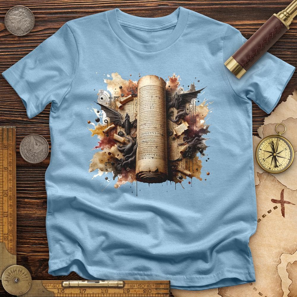 Aged Parchment Scroll T-Shirt Hoodie, Sweatshirt | CiraTrend.com (Image 3)