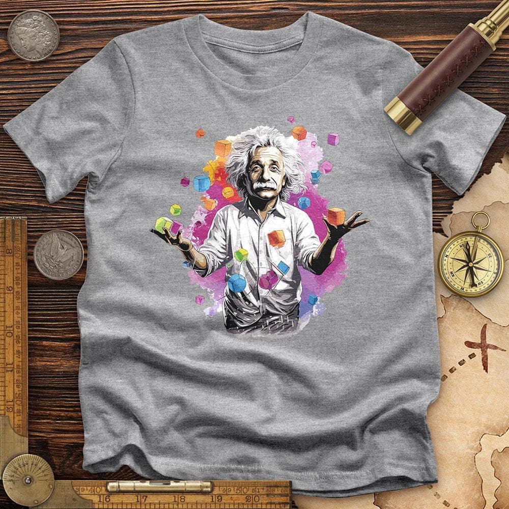 Albert Play With Cubes Premium QualityTee T-Shirts, Hoodie, Sweatshirt | CiraTrend.com (Image 2)