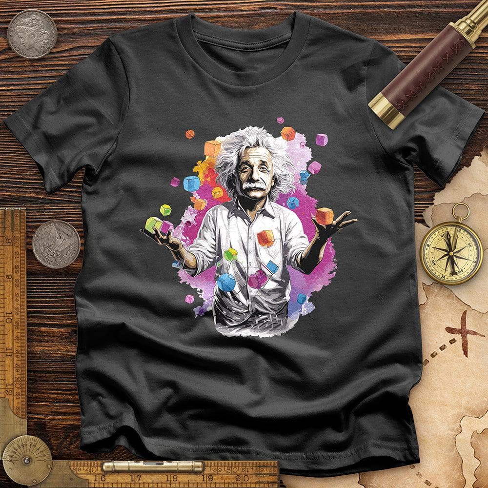 Albert Play With Cubes T-Shirt Hoodie, Sweatshirt | CiraTrend.com (Image 3)