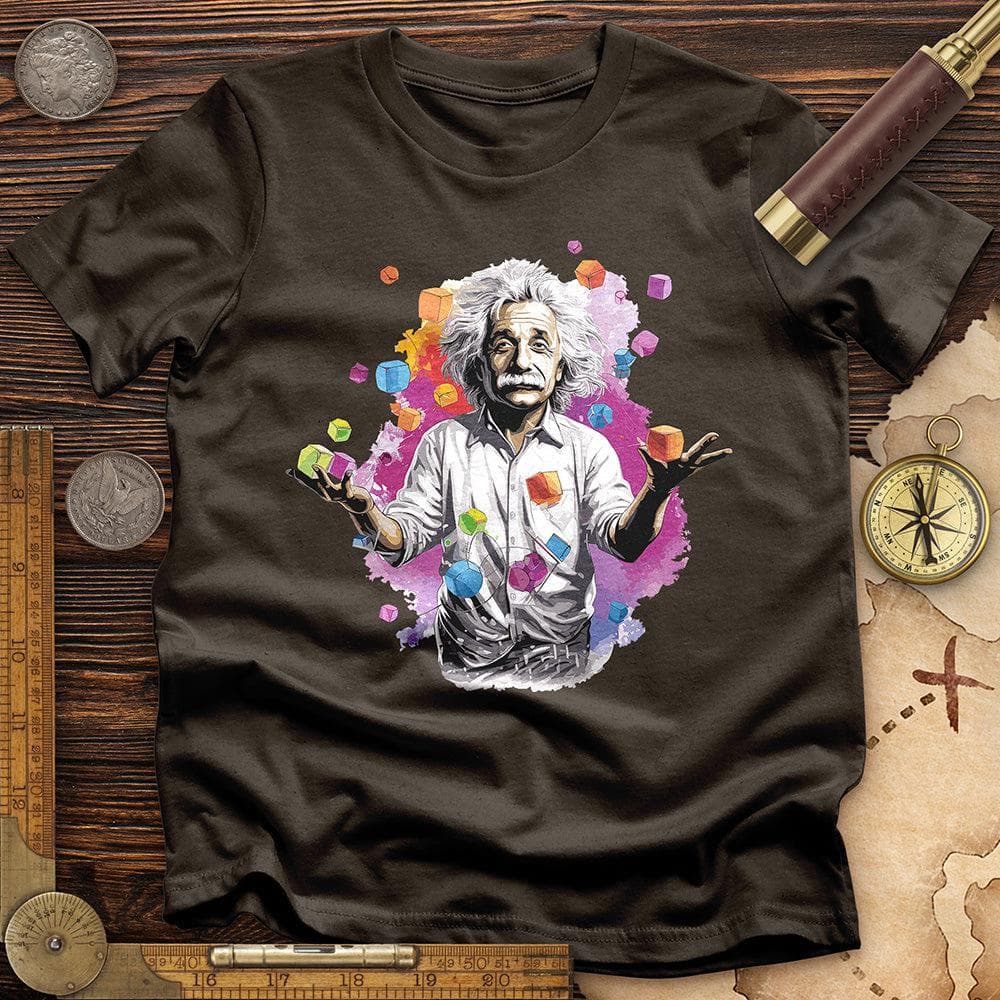 Albert Play With Cubes T-Shirt Hoodie, Sweatshirt | CiraTrend.com (Image 4)