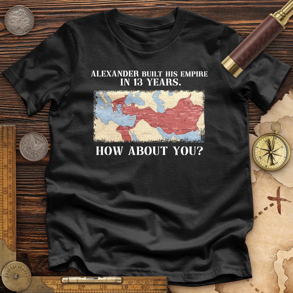 Alexander Conquered Premium Quality Tee Hoodie, Sweatshirt | CiraTrend.com (Image 3)