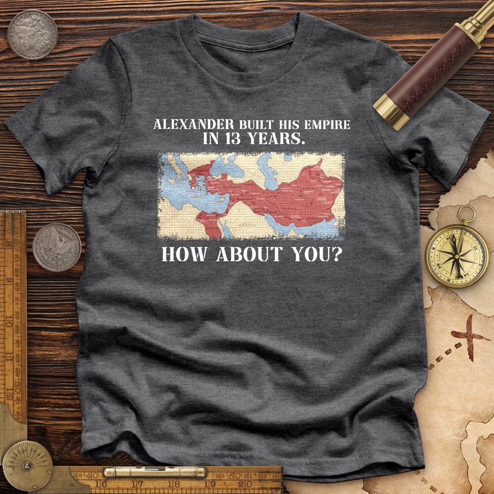 Alexander Conquered Premium Quality Tee Hoodie, Sweatshirt | CiraTrend.com (Image 4)