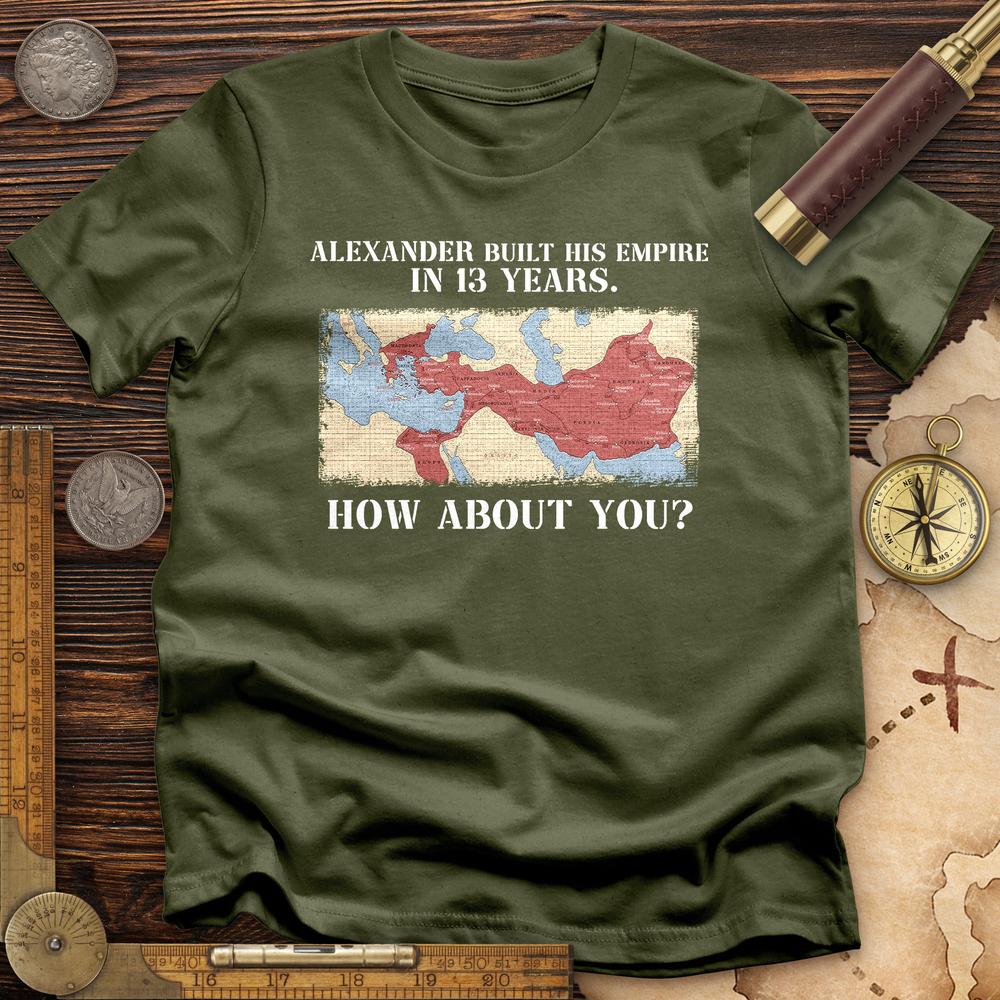 Alexander Conquered T-Shirt Hoodie, Sweatshirt | CiraTrend.com (Image 4)