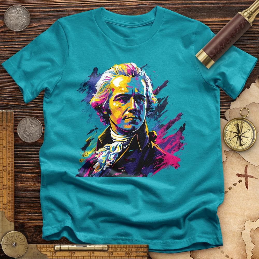 Alexander Hamilton Vibrant T-Shirt Hoodie, Sweatshirt | CiraTrend.com (Image 2)