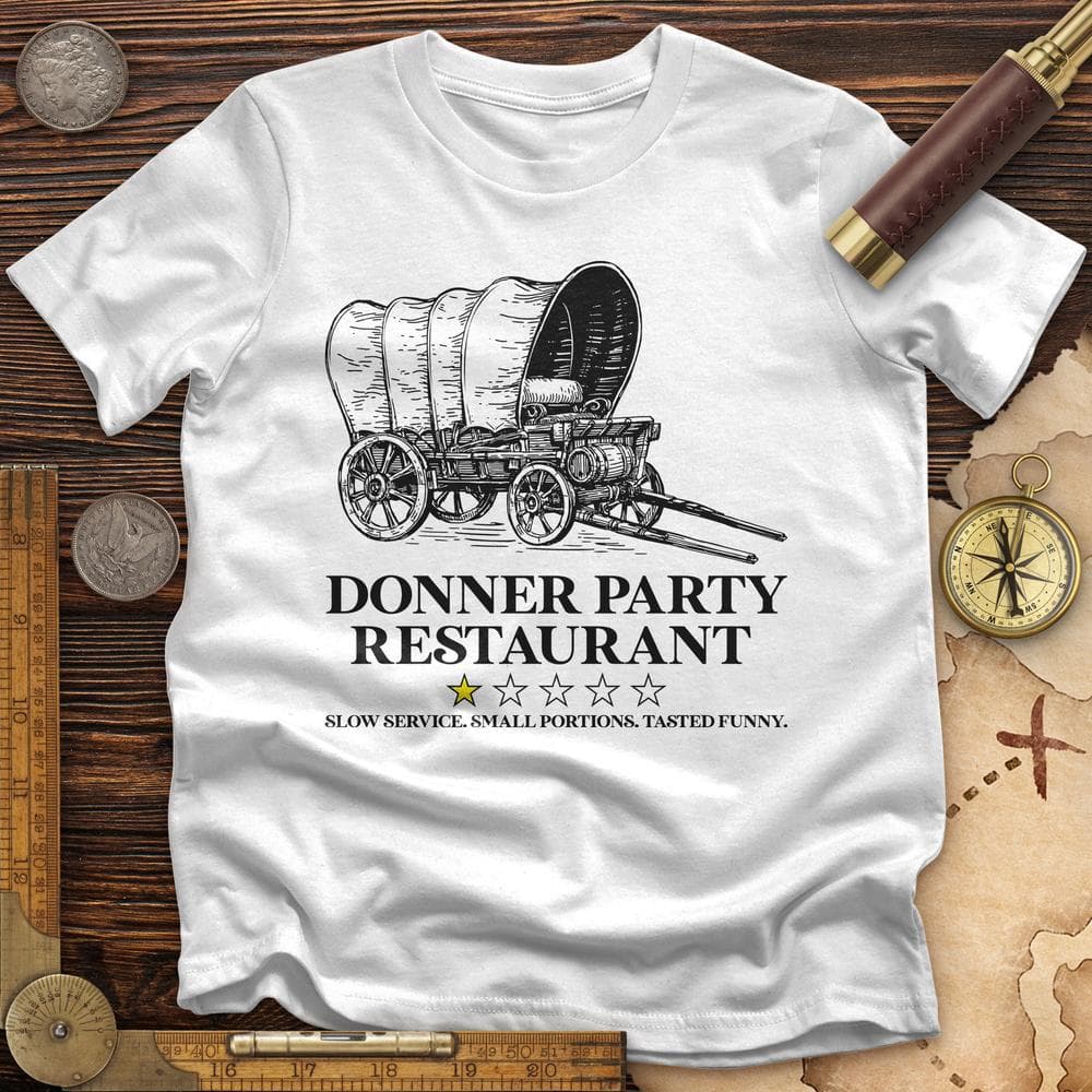 Donner Party Restaurant Review T-Shirt Hoodie, Sweatshirt | CiraTrend.com (Image 2)