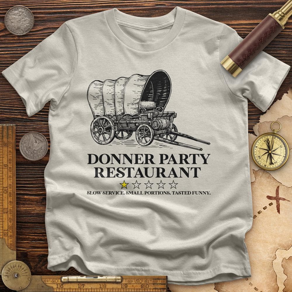 Donner Party Restaurant Review T-Shirt Hoodie, Sweatshirt | CiraTrend.com (Image 3)