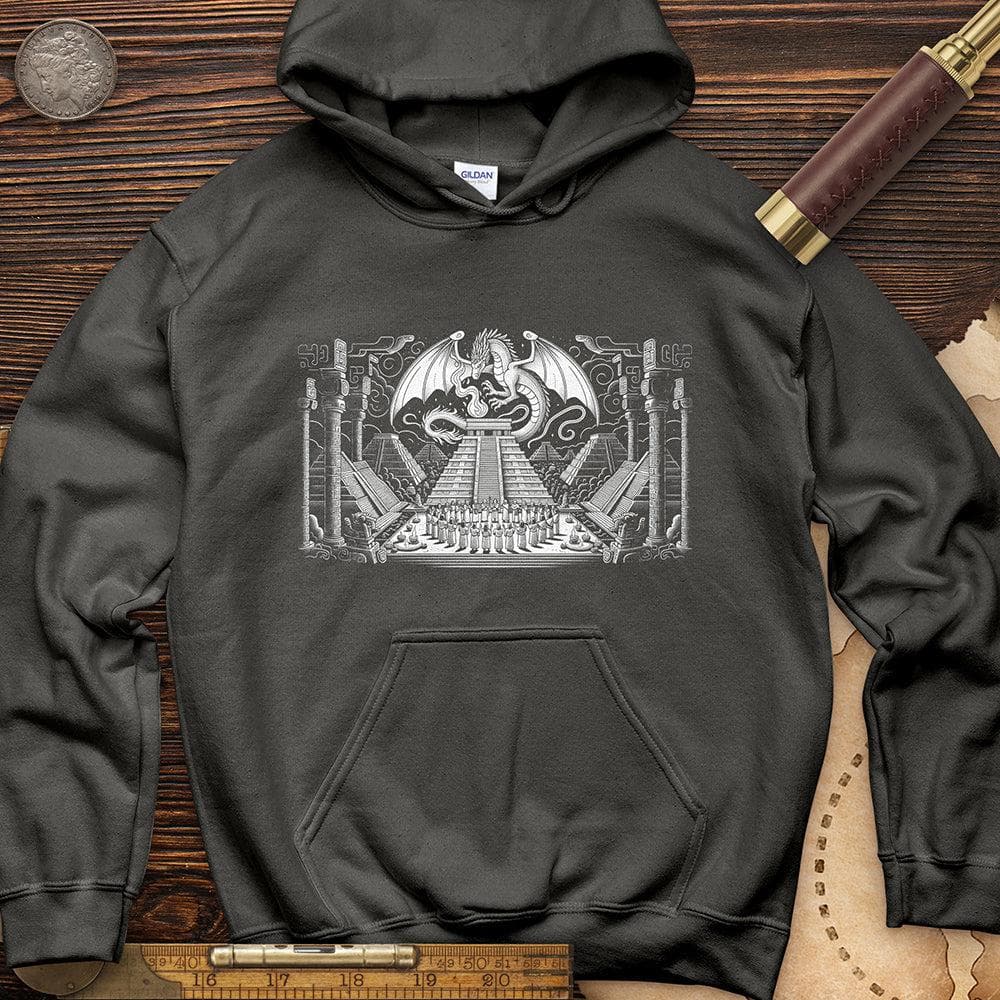 Dragon Skull Black And White Poste Hoodie T-Shirts, Sweatshirt | CiraTrend.com (Image 2)