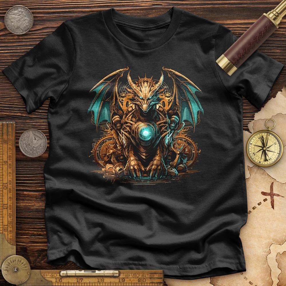 Dragon Steampunk Premium Quality Tee Hoodie, Sweatshirt | CiraTrend.com (Image 2)