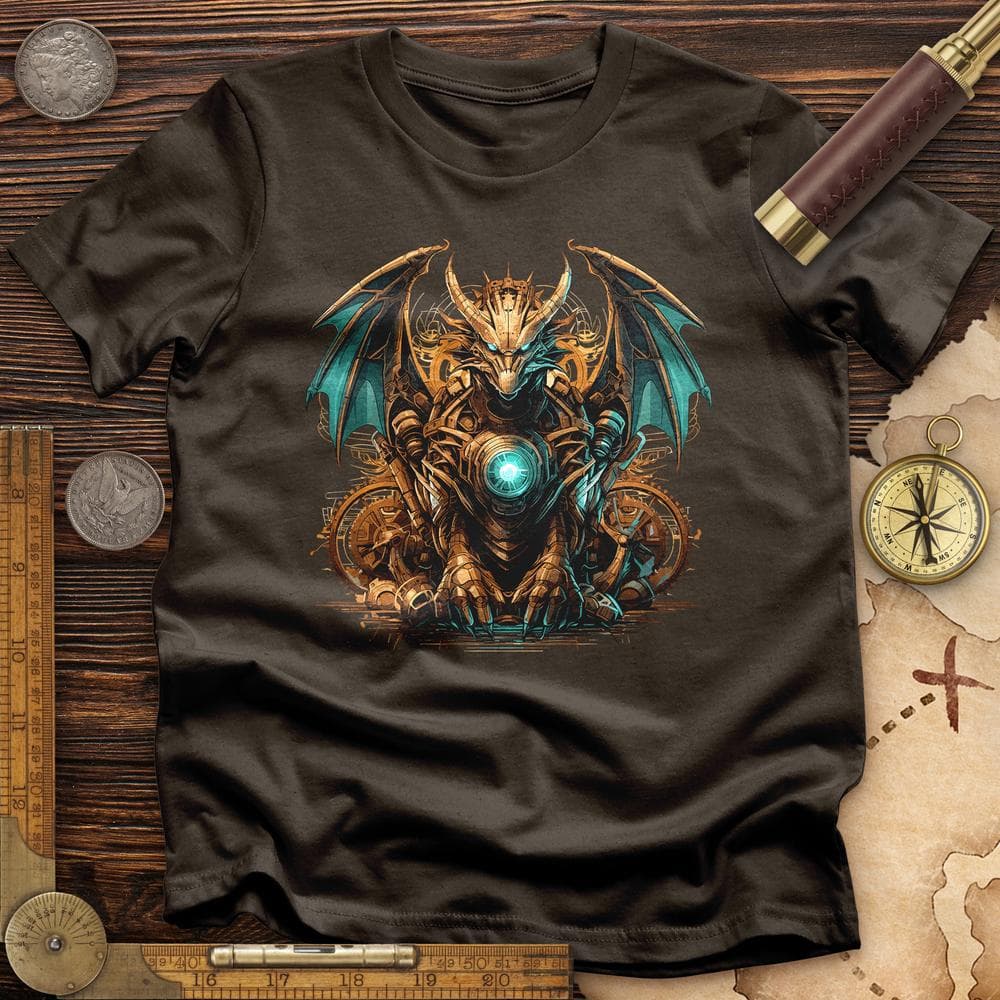 Dragon Steampunk T-Shirt Hoodie, Sweatshirt | CiraTrend.com (Image 3)