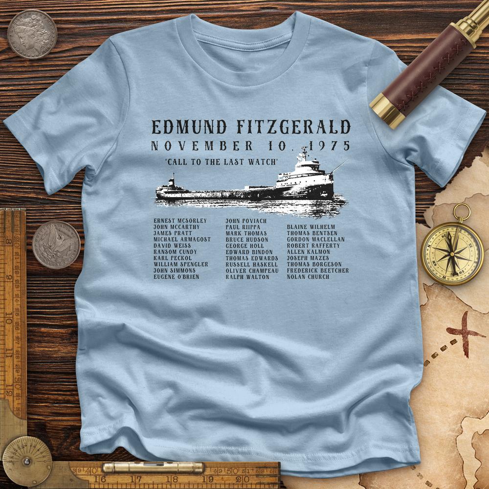 Edmund Fitzgerald Premium Quality Tee Hoodie, Sweatshirt | CiraTrend.com (Image 1)