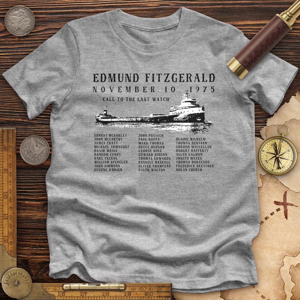 Edmund Fitzgerald Premium Quality Tee Hoodie, Sweatshirt | CiraTrend.com (Image 2)