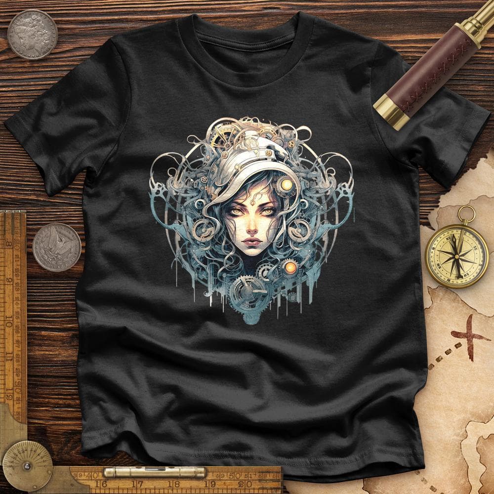 Female Robot Premium Quality Tee Hoodie, Sweatshirt | CiraTrend.com (Image 3)