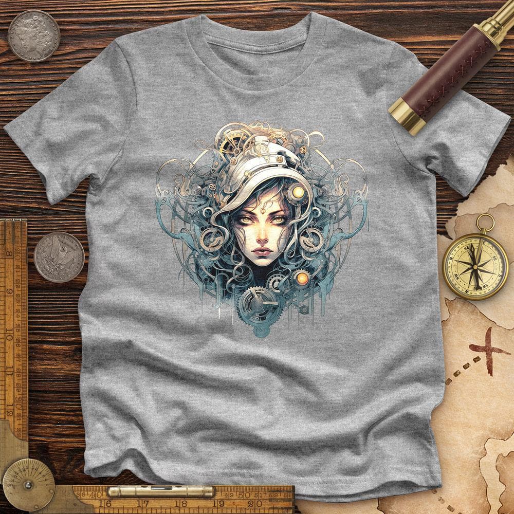 Female Robot Premium Quality Tee Hoodie, Sweatshirt | CiraTrend.com (Image 2)
