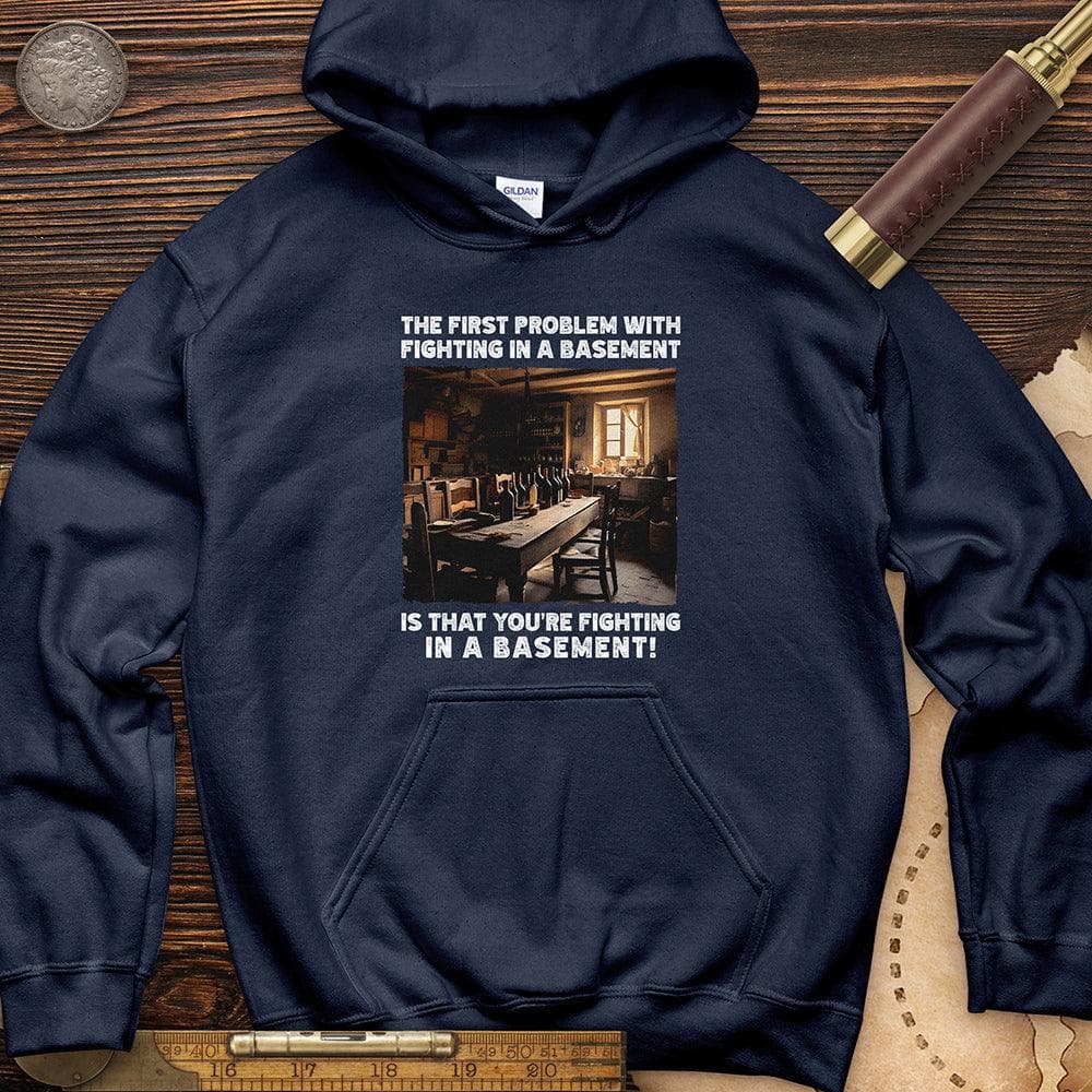 Fighting in a Basement Hoodie T-Shirts, Sweatshirt | CiraTrend.com (Image 4)