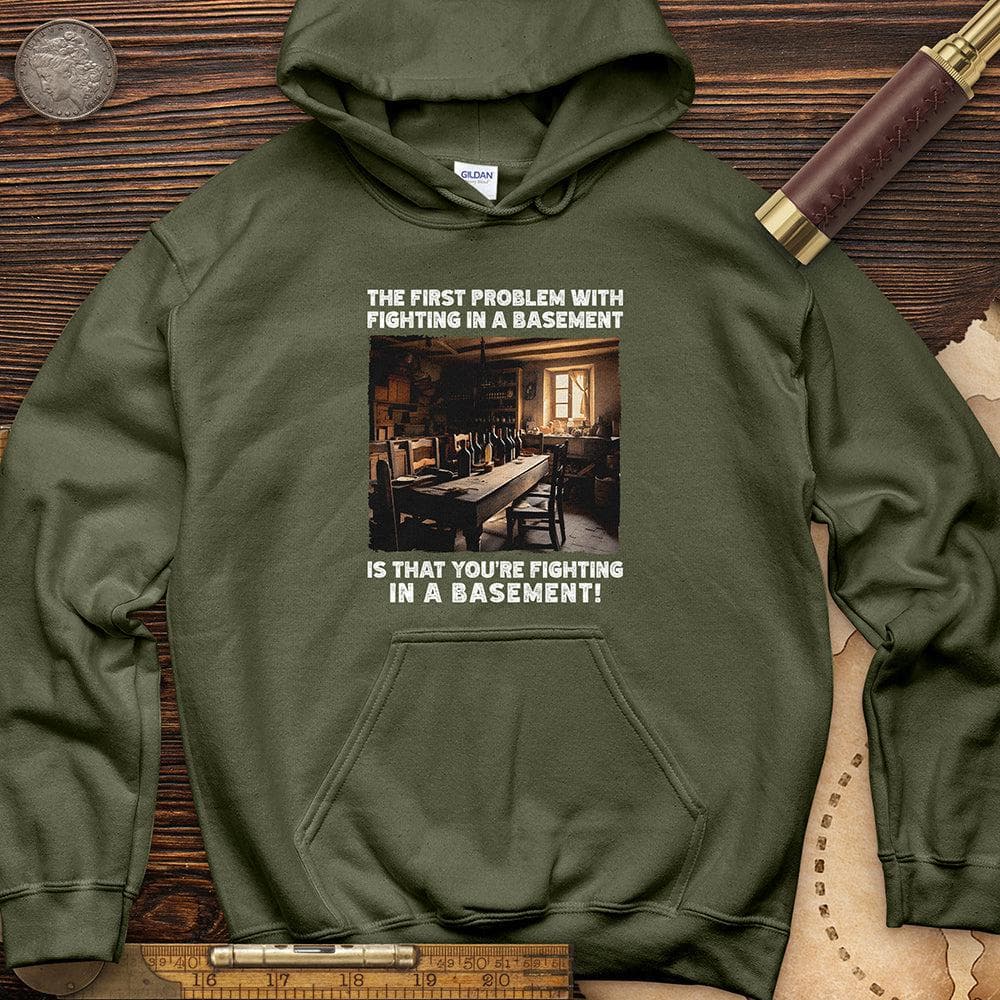 Fighting in a Basement Hoodie T-Shirts, Sweatshirt | CiraTrend.com (Image 2)