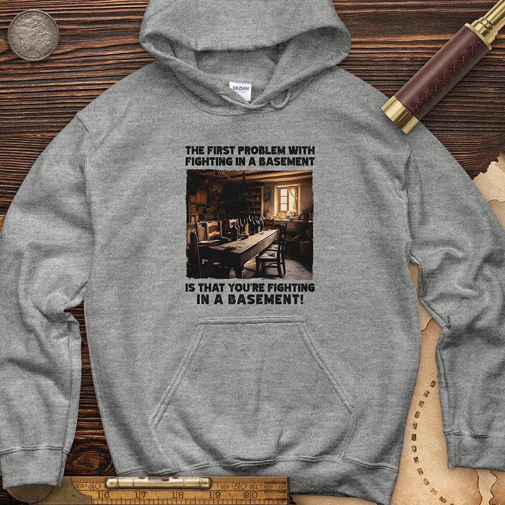 Fighting in a Basement Hoodie T-Shirts, Sweatshirt | CiraTrend.com (Image 5)