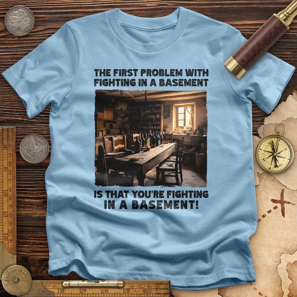 Fighting in a Basement T-Shirt Hoodie, Sweatshirt | CiraTrend.com (Image 2)