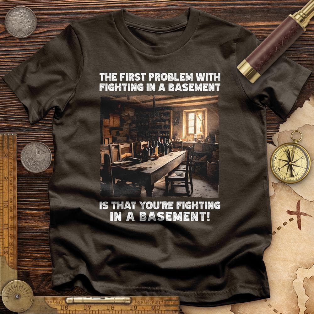 Fighting in a Basement T-Shirt Hoodie, Sweatshirt | CiraTrend.com (Image 4)