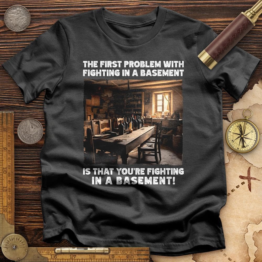 Fighting in a Basement T-Shirt Hoodie, Sweatshirt | CiraTrend.com (Image 3)