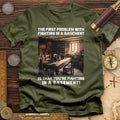 Fighting in a Basement T-Shirt Hoodie, Sweatshirt | CiraTrend.com (Image 1)